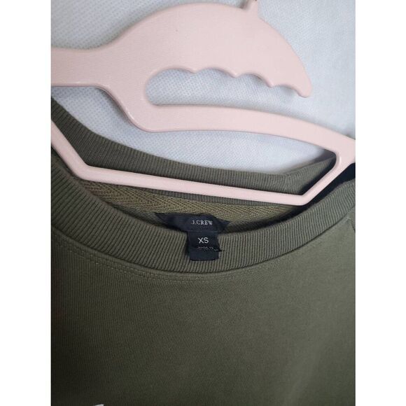 J Crew Holiday Joy Oversized Boxy Graphic Christmas Women's Minimal Sweatshirt - Picture 3 of 7